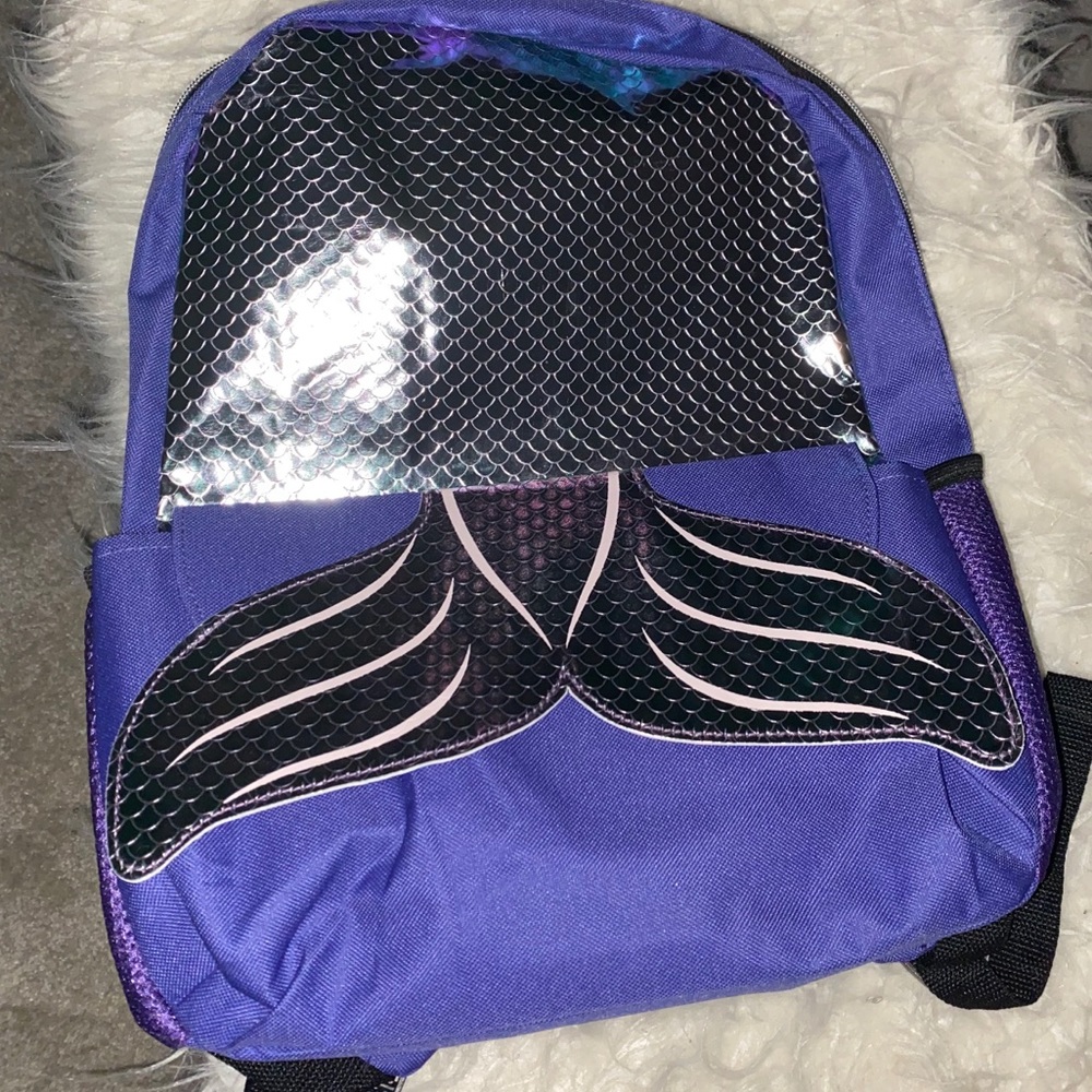 Kids Mermaid Backpack - Picture 3 of 4